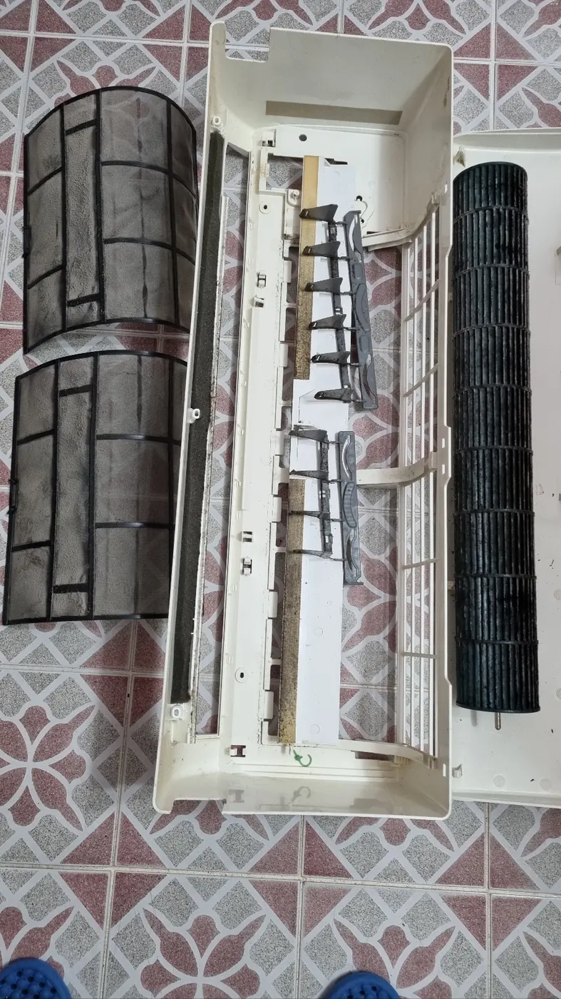 필터·핀 오염 — 약사동 에어컨청소 현장