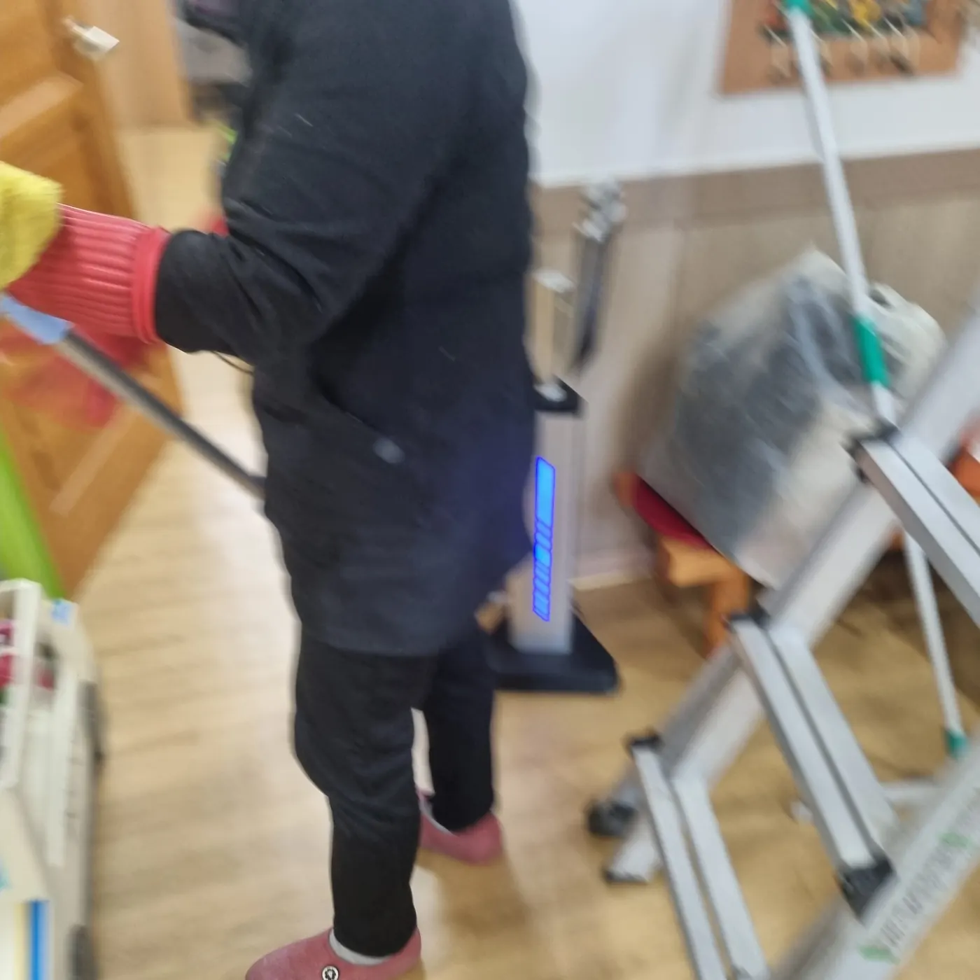 세정 진행 — 무거동 어린이집청소 현장