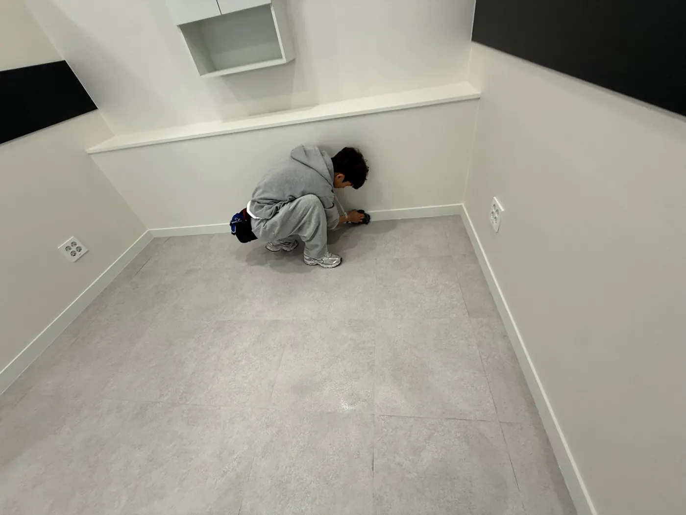 세정 진행 — 성남동 상가청소 현장