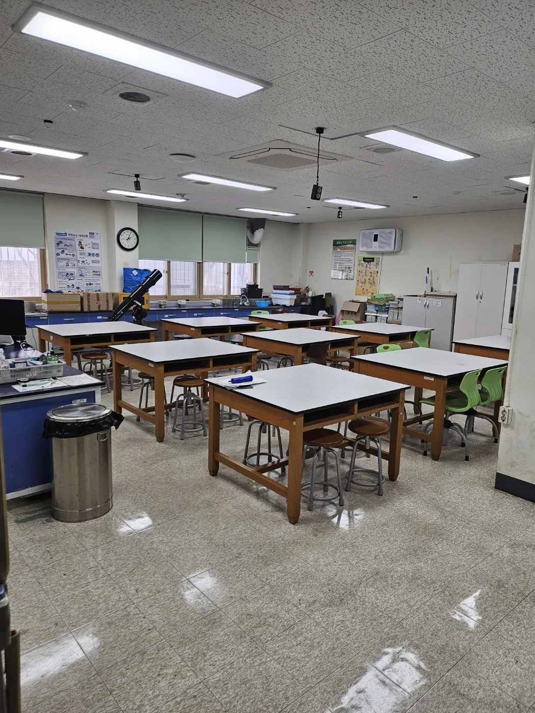 특별교실 정리 — 달천동 학교청소 현장